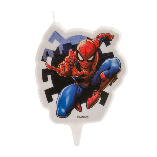 Vela Homem Aranha 2D 7cm - Dekora