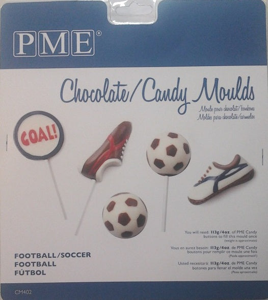 Molde de Futebol para Chocolate