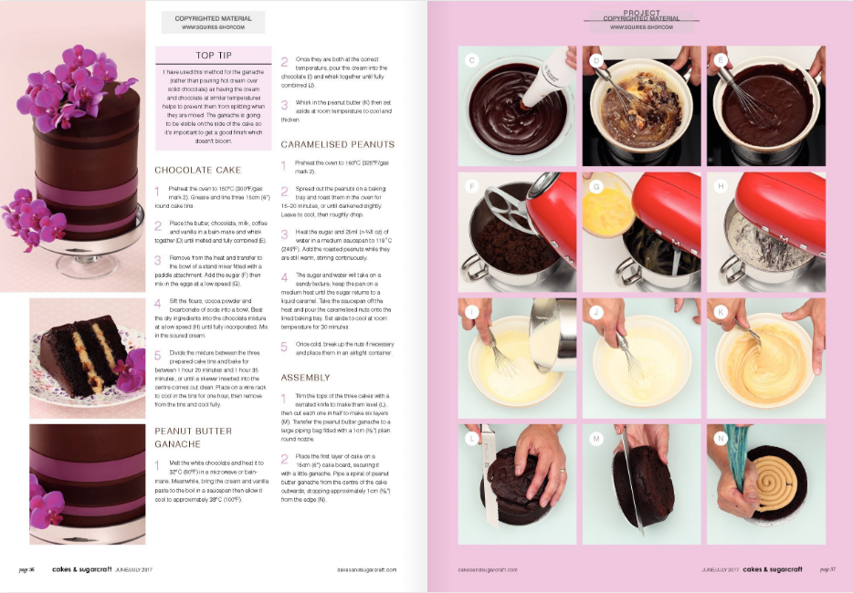 Revista Cakes and Sugarcraft da Squires Kitchen nº140