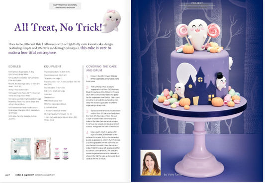 Revista Cakes and Sugarcraft da Squires Kitchen nº142