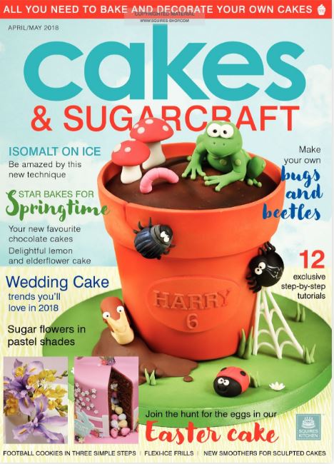 Revista Cakes and Sugarcraft da Squires Kitchen nº145