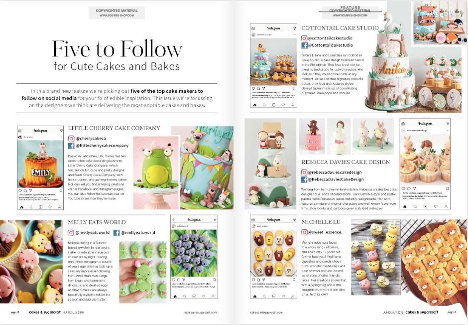 Revista Cakes and Sugarcraft da Squires Kitchen nº146