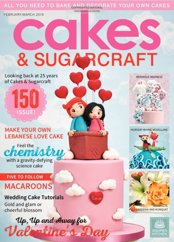 Revista Cakes and Sugarcraft da Squires Kitchen nº150