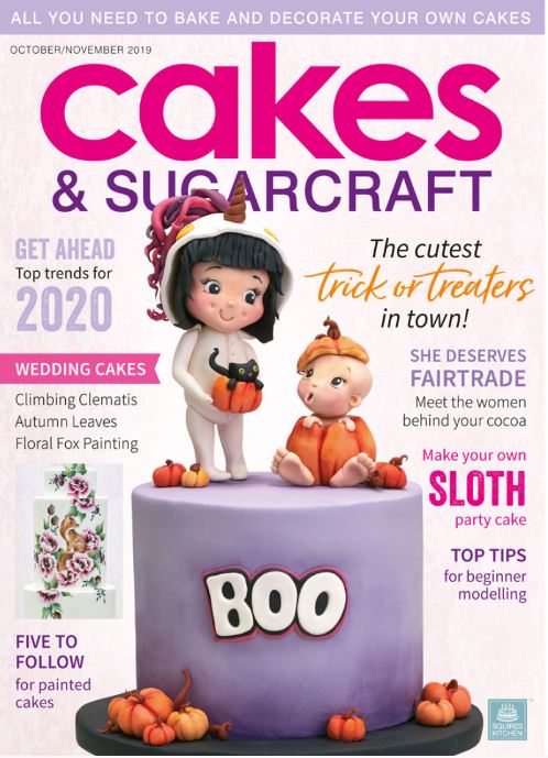 Revista Cakes and Sugarcraft da Squires Kitchen nº154