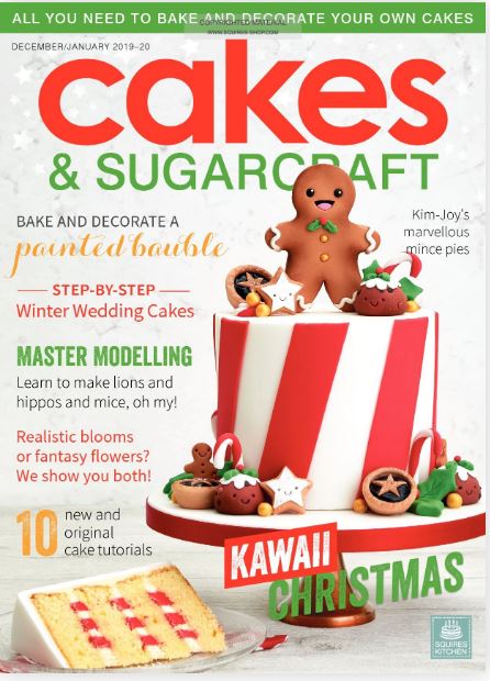 Revista Cakes and Sugarcraft da Squires Kitchen nº155