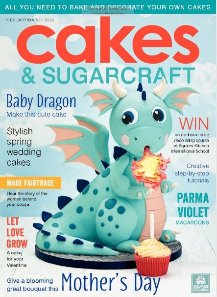 Revista Cakes and Sugarcraft da Squires Kitchen nº156