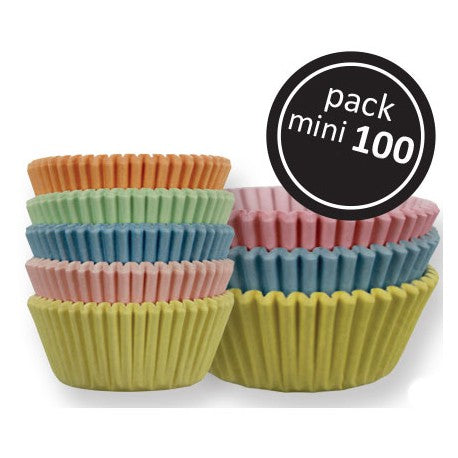 Tacinhas de Bombons Cor Pastel - Conj. de 100