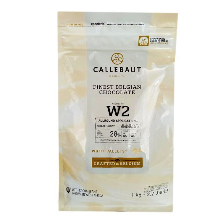 Chocolate Branco 28% Callebaut 1kg