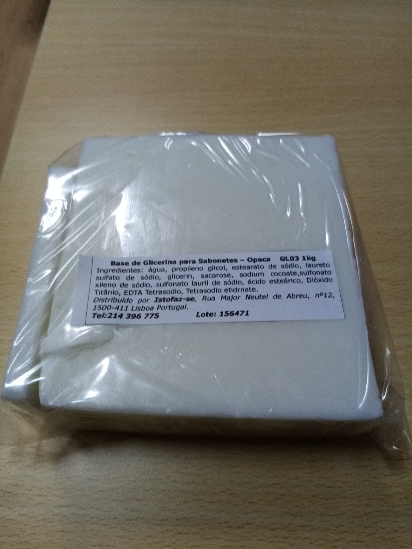 Glicerina Opaca 1kg