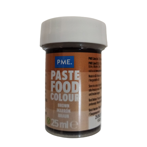 Corante em Pasta Castanho 25g-PME