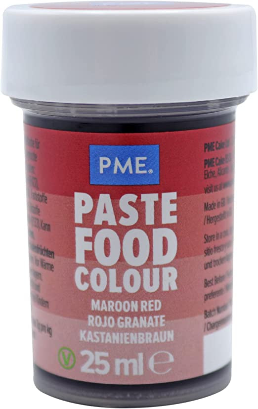 Corante em Pasta Castanho Avermelhado 25g-PME