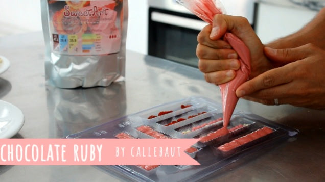 Chocolate Ruby Callebaut- 400g