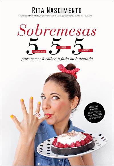 Livro Sobremesas 5-5-5 de Rita Nascimento