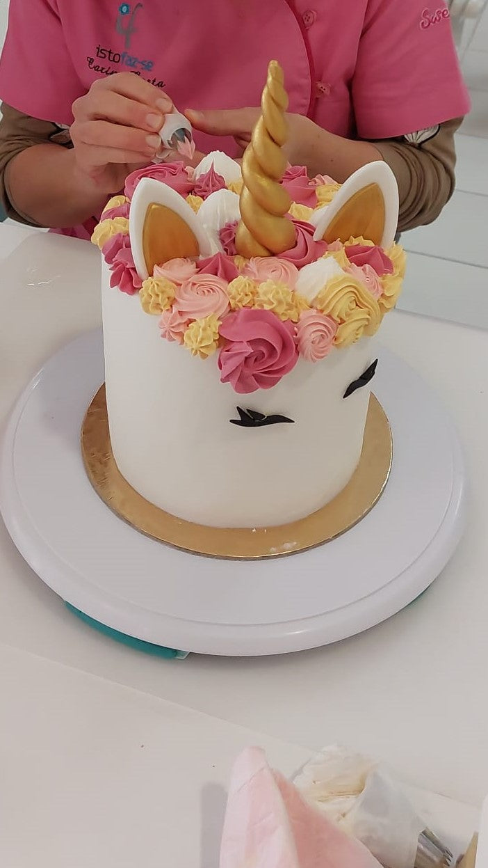 SweetArt Kit Unicórnio Decorativo em Pasta de Açúcar